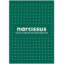 Narcissus. Zeszyt. A5 kropki kropki 56 kartek 1 szt.
