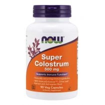 Now. Foods. Super. Colostrum 500 mg. Suplement diety 90 kaps.