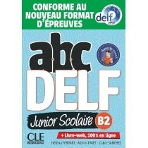ABC DELF B2 junior scolaire książka + DVD + zawartość online. Nowa formuła 2021
