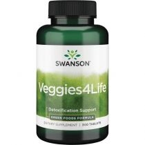 Swanson. Veggies4Life. Suplement diety 300 tab.