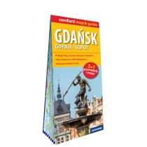 Comfort!map&guide. Gdańsk, Gdynia, Sopot 2w1 1:26 000