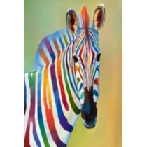 Norimpex. Malowanie po numerach. Zebra 40 x 50 cm