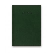 Kalendarz 2024 książkowy 41D B6 zielony