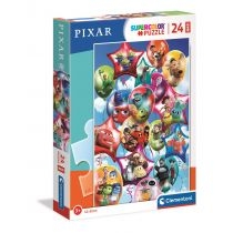 Puzzle maxi 24 el. Supercolor. Pixar. Party. Clementoni