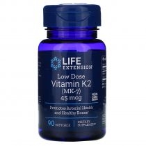 Life. Extension. Low-Dose. Vitamin. K2 MK7 Suplement diety 90 kaps.