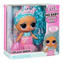 Lalka. LOL Surprise. Big. Baby. Hair. Hair. Hair. Doll - Splash. Queen 579724 Mga. Entertainment