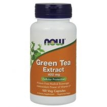 Now. Foods. Green. Tea. Extract - Zielona. Herbata ekstrakt 400 mg. Suplement diety 100 kaps.