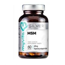 My. Vita. Silver. Pure 100% MSM 600 mg - suplement diety 60 kaps.