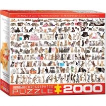 Puzzle 2000 el. The. World of. Cats. Eurographics