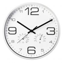 Zegar ścienny z termometrem 30,5 cm