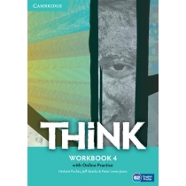 Think 4. Workbook with. Online. Practice