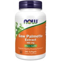 Now. Foods. Saw. Palmetto. Extract - Palma. Sabalowa. Ekstrakt 160 mg. Suplement diety 240 kaps.