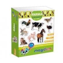 Zwierzęta na farmie - zestaw magnesów