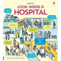 Look inside a hospital /książeczka z okienkami/