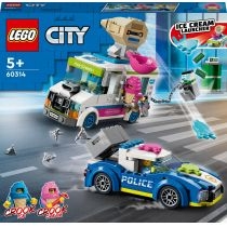 LEGO City. Policyjny pościg za furgonetką z lodami 60314