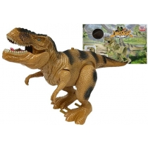 Dinozaur. Tyranozaur. Rex brązowy. Leantoys