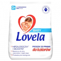Lovela. Baby hipoalergiczny proszek do prania ubranek niemowlęcych i dziecięcych do kolorów 1.3 kg