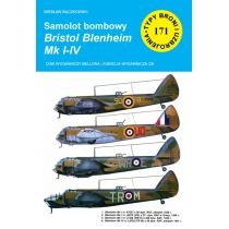 Samolot bombowy. Bristol. Blenheim. Mk. I-IV
