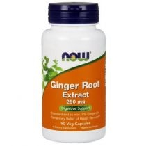Now. Foods. Ginger. Root. Extract - Wyciąg z korzenia imbiru 250 mg. Suplement diety 90 kaps.