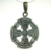 Krzyż celtycki - okrągły, brąz
