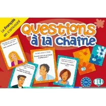 Gra językowa. Francuski. Questions a la. Chaine