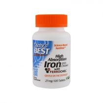 Doctors. Best. Iron 27 mg - Żelazo. Suplement diety 120 tab.