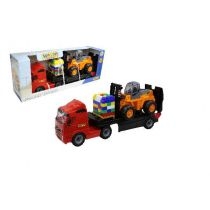 Wader-Polesie 36889 Ciężarówka + wózek widłowy w pudełku
