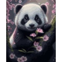 Twoje. Hobby. Malowanie po numerach - Panda 40x50cm