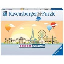 Puzzle 1000 el. Panoramiczne. Paryż Ravensburger