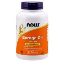 Now. Foods. Borage. Oil. GLA - Olej z. Ogórecznika 1000 mg. Suplement diety 120 kaps.
