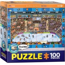 Puzzle. Spot&Find 100 el. Hockey. Eurographics
