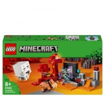 LEGO Minecraft. Zasadzka w portalu do. Netheru 21255