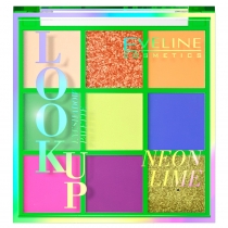 Eveline. Cosmetics. Look. Up. Neon. Lime paleta 9 cieni do powiek 10.8 g[=]