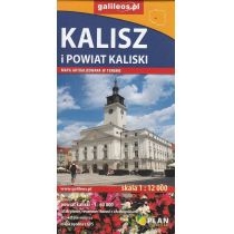 Mapa turystyczna - Powiat. Kaliski/Kalisz 1:60 000