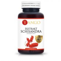 Yango. Schisandra - ekstrakt 10:1 Suplement diety 90 kaps.