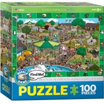 Puzzle 100 el. Smartkids. A Day in the. ZOO Eurographics