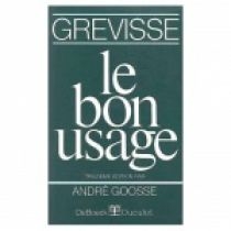 Le bon. Usage - Grammaire francaise 13 ed.