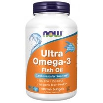 Now. Foods. Ultra. Omega-3 (Fish. Oil) Suplement diety 180 kaps.