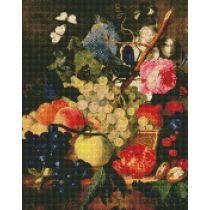 Ideyka. Diamentowa mozaika - Kosz owoców 40 x 50 cm