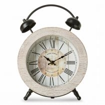 Zegar stojący 20 cm forma retro budzika