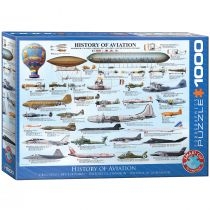 Puzzle 1000 el. Historia lotnictwa. Eurographics