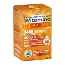 Asepta. Witamina. D3K2MK7 Suplement diety 100 ml