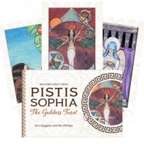 Pistis. Sophia. Cards. The. Goddess. Tarot, Wielkie. Arkana
