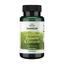 Swanson. Full. Spectrum. Boswellia & Curcumin 300mg/300 mg - suplement diety 60 kaps.