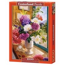 Puzzle 1000 el. Martwa natura z hortensjami. Castorland