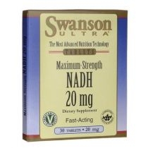 Swanson. NADH 20 mg. Suplement diety 30 tab.
