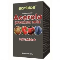 Sanbios. Acerola. Premium. Mix. Suplement diety 100 tab.