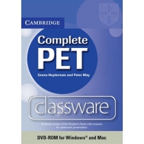 Complete. PET Classware. DVD
