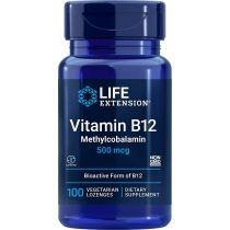 Life. Extension. Vitamin. B12 500 mg. Suplement diety 100 tab.