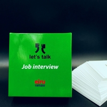 Karty konwersacyjne mini. Job interview